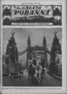 Gazeta Poranna:ilustrowana kronika tygodniowa 1928.05.14 Nr20