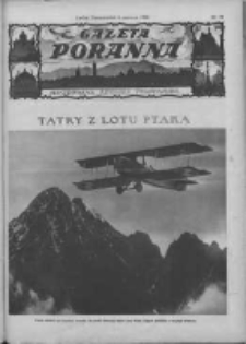 Gazeta Poranna:ilustrowana kronika tygodniowa 1928.06.04 Nr23