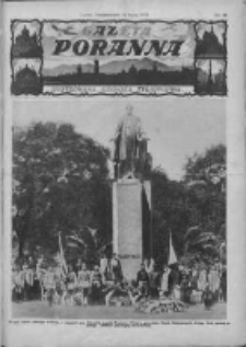 Gazeta Poranna:ilustrowana kronika tygodniowa 1928.07.16 Nr29
