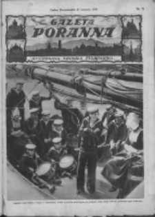Gazeta Poranna:ilustrowana kronika tygodniowa 1928.08.13 Nr33