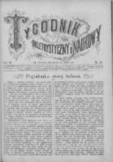 Tygodnik Beletrystyczny i Naukowy 1885.12.20 R.6 Nr12