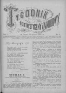 Tygodnik Beletrystyczny i Naukowy 1886.01.24 R.6 Nr17