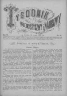 Tygodnik Beletrystyczny i Naukowy 1886.02.28 R.6 Nr22