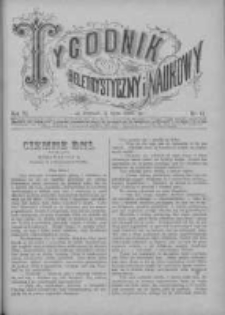 Tygodnik Beletrystyczny i Naukowy 1886.07.11 R.6 Nr41