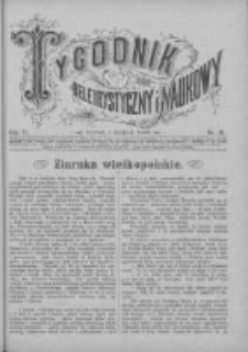 Tygodnik Beletrystyczny i Naukowy 1886.08.01 R.6 Nr44