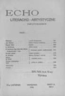 Echo Literacko-Artystyczne. 1913 R.2 nr13