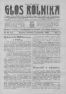 Głos Rolnika. Organ Chrześcijańsko-Narodowego Stronnitwa Rolniczego. R. II. 1922. Nr. 14