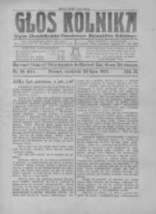 Głos Rolnika. Organ Chrześcijańsko-Narodowego Stronnictwa Rolniczego. R. II. 1922. Nr30