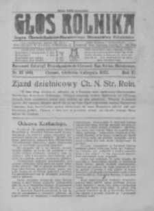 Głos Rolnika. Organ Chrześcijańsko-Narodowego Stronnictwa Rolniczego. R. II. 1922.Nr32