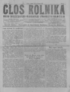 Głos Rolnika. Organ Chrześcijańsko-Narodowego Stronnictwa Rolniczego. R. II. 1922. Nr48