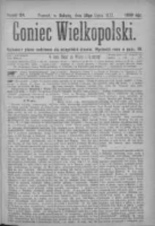 Goniec Wielkopolski: najtańsze pismo codzienne dla wszystkich stanów 1877.07.28 Nr124