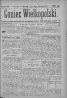 Goniec Wielkopolski: najtańsze pismo codzienne dla wszystkich stanów 1877.08.14 Nr138