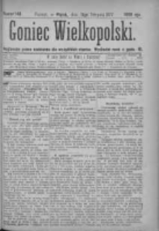 Goniec Wielkopolski: najtańsze pismo codzienne dla wszystkich stanów 1877.08.17 Nr140