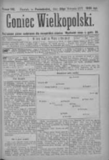 Goniec Wielkopolski: najtańsze pismo codzienne dla wszystkich stanów 1877.08.20 Nr142