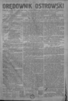 Orędownik Ostrowski: pismo na powiat Ostrowski oraz miast Ostrowa, Odolanowa, Sulmierzyc, Raszkowa i Skalmierzyc 1933.01.03 R.82 Nr1
