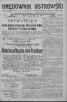Orędownik Ostrowski: pismo na powiat Ostrowski oraz miast Ostrowa, Odolanowa, Sulmierzyc, Raszkowa i Skalmierzyc 1933.03.17 R.82 Nr22