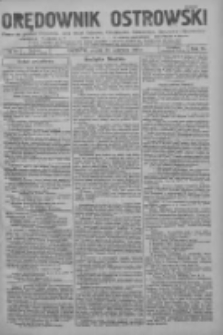 Orędownik Ostrowski: pismo na powiat Ostrowski oraz miast Ostrowa, Odolanowa, Sulmierzyc, Raszkowa i Skalmierzyc 1933.06.30 R.82 Nr52