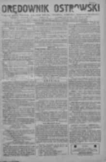 Orędownik Ostrowski: pismo na powiat Ostrowski oraz miast Ostrowa, Odolanowa, Sulmierzyc, Raszkowa i Skalmierzyc 1933.07.14 R.82 Nr56