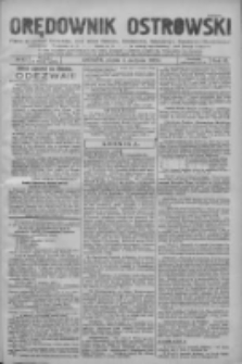 Orędownik Ostrowski: pismo na powiat Ostrowski oraz miast Ostrowa, Odolanowa, Sulmierzyc, Raszkowa i Skalmierzyc 1933.08.04 R.82 Nr62