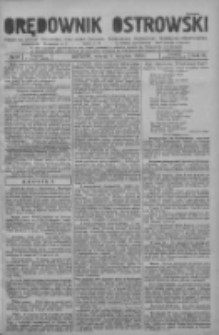 Orędownik Ostrowski: pismo na powiat Ostrowski oraz miast Ostrowa, Odolanowa, Sulmierzyc, Raszkowa i Skalmierzyc 1933.08.08 R.82 Nr63