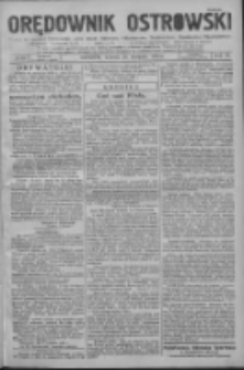 Orędownik Ostrowski: pismo na powiat Ostrowski oraz miast Ostrowa, Odolanowa, Sulmierzyc, Raszkowa i Skalmierzyc 1933.08.15 R.82 Nr65