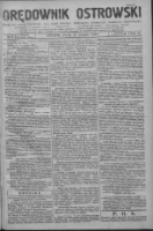 Orędownik Ostrowski: pismo na powiat Ostrowski oraz miast Ostrowa, Odolanowa, Sulmierzyc, Raszkowa i Skalmierzyc 1933.08.22 R.82 Nr67