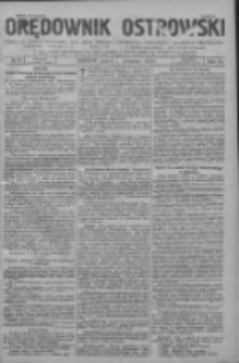 Orędownik Ostrowski: pismo na powiat Ostrowski oraz miast Ostrowa, Odolanowa, Sulmierzyc, Raszkowa i Skalmierzyc 1933.09.01 R.82 Nr70