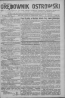 Orędownik Ostrowski: pismo na powiat Ostrowski oraz miast Ostrowa, Odolanowa, Sulmierzyc, Raszkowa i Skalmierzyc 1933.10.20 R.82 Nr84