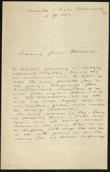 Listy od Rzążewskiego Adama