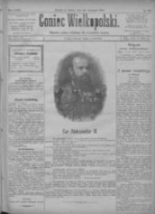 Goniec Wielkopolski: najtańsze pismo codzienne dla wszystkich stanów 1894.11.03 R.18 Nr251