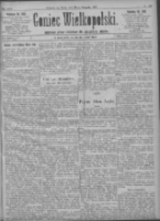 Goniec Wielkopolski: najtańsze pismo codzienne dla wszystkich stanów 1897.08.11 R.21 Nr181