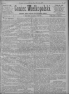 Goniec Wielkopolski: najtańsze pismo codzienne dla wszystkich stanów 1897.09.23 R.21 Nr217