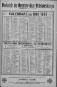 Dodatek do Orędownika Ostrowskiego i Odolanowskiego 1933.12.29