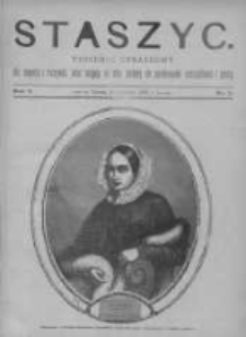 Staszyc: tygodnik obrazkowy dla oświaty i rozrywki, oraz mający na celu zachętę do zamiłowania oszczędności i pracy 1889.01.12 R.1 Nr2