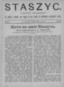 Staszyc: tygodnik obrazkowy dla oświaty i rozrywki, oraz mający na celu zachętę do zamiłowania oszczędności i pracy 1889.03.02 R.1 Nr9