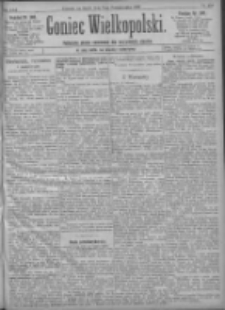 Goniec Wielkopolski: najtańsze pismo codzienne dla wszystkich stanów 1897.10.13 R.21 Nr234