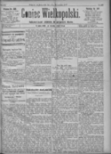 Goniec Wielkopolski: najtańsze pismo codzienne dla wszystkich stanów 1897.11.04 R.21 Nr252