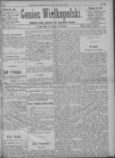 Goniec Wielkopolski: najtańsze pismo codzienne dla wszystkich stanów 1897.11.07 R.21 Nr255