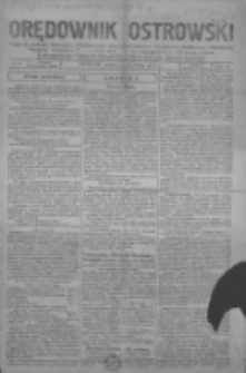 Orędownik Ostrowski: pismo na powiaty Ostrowski i Odolanowski oraz miast Ostrowa, Odolanowa, Sulmierzyc i Raszkowa 1932.01.01 R.81 Nr1