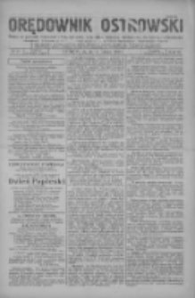 Orędownik Ostrowski: pismo na powiaty Ostrowski i Odolanowski oraz miast Ostrowa, Odolanowa, Sulmierzyc i Raszkowa 1932.02.12 R.81 Nr13