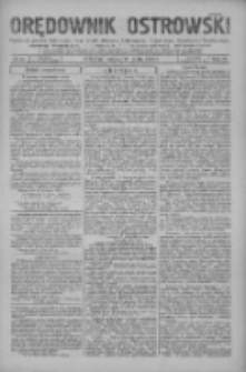 Orędownik Ostrowski: pismo na powiaty Ostrowski i Odolanowski oraz miast Ostrowa, Odolanowa, Sulmierzyc i Raszkowa 1932.05.17 R.81 Nr40