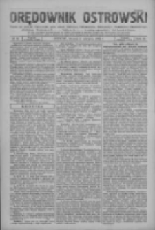 Orędownik Ostrowski: pismo na powiaty Ostrowski i Odolanowski oraz miast Ostrowa, Odolanowa, Sulmierzyc i Raszkowa 1932.08.02 R.81 Nr62