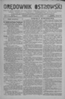 Orędownik Ostrowski: pismo na powiaty Ostrowski i Odolanowski oraz miast Ostrowa, Odolanowa, Sulmierzyc i Raszkowa 1932.09.09 R.81 Nr73