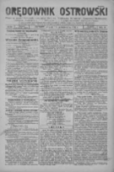 Orędownik Ostrowski: pismo na powiaty Ostrowski i Odolanowski oraz miast Ostrowa, Odolanowa, Sulmierzyc i Raszkowa 1932.10.18 R.81 Nr84