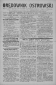Orędownik Ostrowski: pismo na powiaty Ostrowski i Odolanowski oraz miast Ostrowa, Odolanowa, Sulmierzyc i Raszkowa 1932.10.21 R.81 Nr85