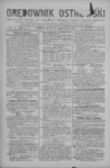 Orędownik Ostrowski: pismo na powiaty Ostrowski i Odolanowski oraz miast Ostrowa, Odolanowa, Sulmierzyc i Raszkowa 1932.10.28 R.81 Nr87