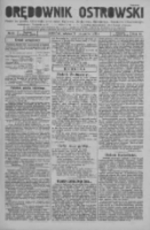 Orędownik Ostrowski: pismo na powiaty Ostrowski i Odolanowski oraz miast Ostrowa, Odolanowa, Sulmierzyc i Raszkowa 1932.11.01 R.81 Nr88