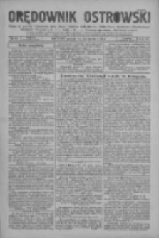 Orędownik Ostrowski: pismo na powiaty Ostrowski i Odolanowski oraz miast Ostrowa, Odolanowa, Sulmierzyc i Raszkowa 1932.11.18 R.81 Nr93