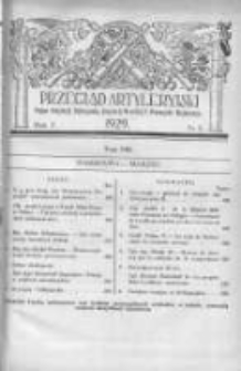 Przegląd Artyleryjski: organ artylerji, uzbrojenia, artylerji morskiej i przemysłu wojennego 1929 marzec R.7 T.8 Nr3