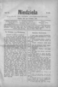 Niedziela: tygodnik dla rodzin chrześcijańskich 1883.04.01 R.9 Nr444